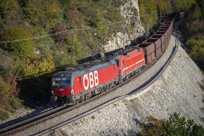 A1 s partnerji načrtuje, da bodo 13.700 tovornih vagonov avstrijskih železnic opremili s pametnim sistemom za zaznavanje lokacije, gibanja in senzorjem za nadzor občutljivega tovora. FOTO: Jože Suhadolnik/Delo