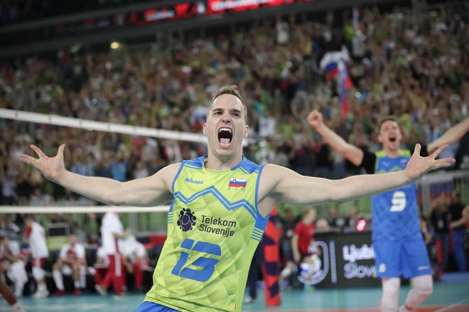 Ob Janiju Kovačiću sta ACH Volley okrepila še srbska reprezentanta Vuk Todorović in Nemanja Mašulović. FOTO: Uroš Hočevar/delo