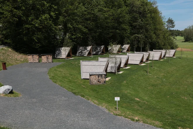 Čeprav naselje opisujejo kot prestižno, je vse v njem zelo preprosto, naravno in kar najmanj moteče za okolico in naravo. FOTO: Jože Pojbič/Delo