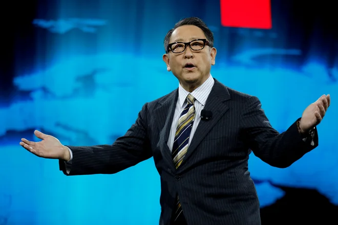 »Japonska potrebuje možnost, da razširi svoje tehnološke možnosti,« meni Akio Toyoda. FOTO: Steve Marcus/Reuters