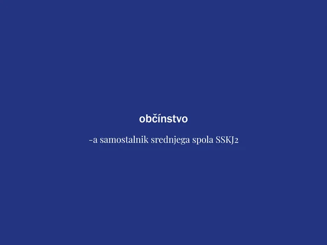 občinstvo
