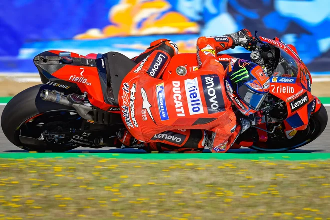 Francesco Bagnaia je drzen dirkač, a do razumnih meja. FOTO: MotoGP