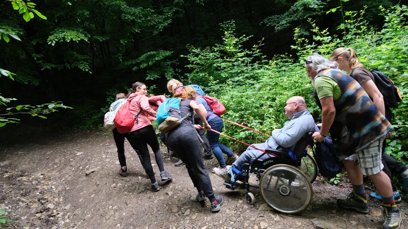 Fotografija: Največja nagrada je vedno spodbuden odziv udeležencev.
FOTO: arhiv Planinske zveze Slovenije