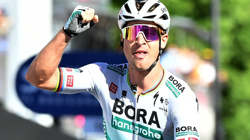 Fotografija: Peter Sagan je bil najmočnejši za svojo prvo zmago na letošnjem Giru. FOTO: Jennifer Lorenzini/Reuters