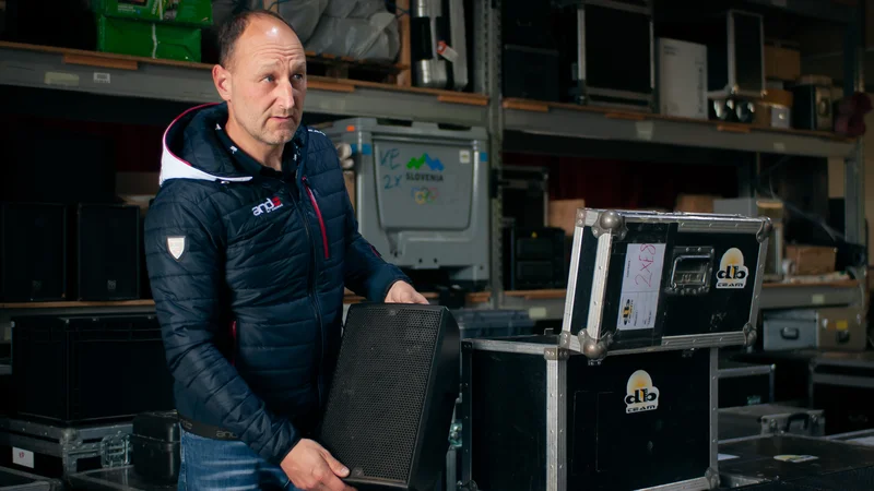 Fotografija: Dejan Žura in njegov DB Team ozvočujejo korporativne, športne in kulturne prireditve. FOTO: Jure Matoz