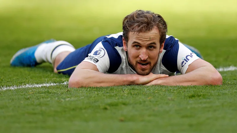 Fotografija: Najboljši angleški napadalec si je zaželel lovorike, ki jih pri Tottenhamu, s katerim je izgubil finale lige prvakov leta 2019, ni mogel osvajati. FOTO: Matthew Childs/AFP
