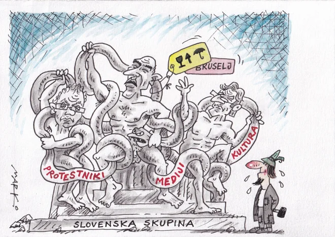KARIKATURA: Marko Kočevar/Delo