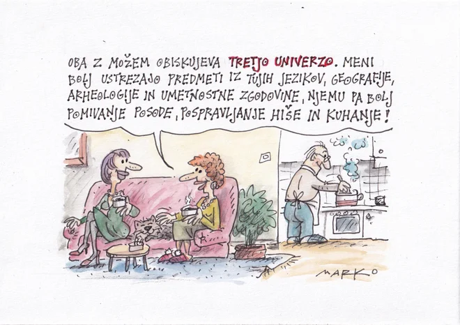 Karikatura Marko Kočevar