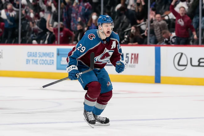 Nathan MacKinnon je zablestel s trojčkom golov. FOTO: Isaiah J. Downing/Usa Today Sports