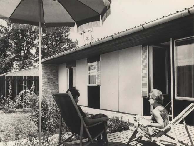 Arhitekta France in Marta Ivanšek sta se tudi pri zasnovi Murgel zgledovala po švedskih vzorih. FOTO: Arhiv arhitektov Ivanšek
