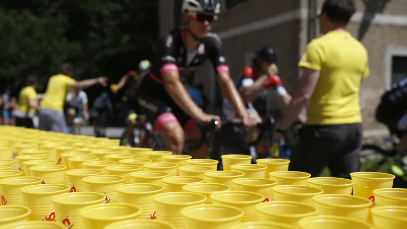 Fotografija: Na Maratonu Franja BTC City je za okrepčila zelo dobro poskrbljeno, vendar je tam lahko na voljo hrana in pijača, ki je niste vajeni, in vam morda ne bo všeč. FOTO: Blaž Samec