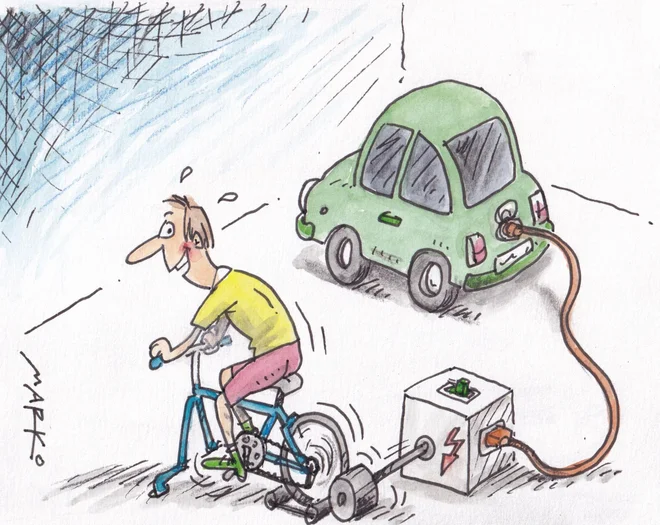 KARIKATURA: Marko Kočevar/Delo