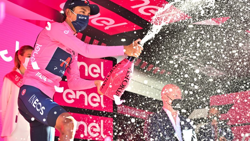 Fotografija: Giro d'Italia jutri četrtič prijaka v Slovenijo. FOTO: Massimo Paolone/LaPresse