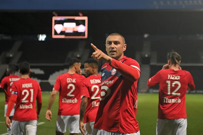 Burak Yilmaz je glavno ime Lilla. FOTO: Loic Venance/AFP