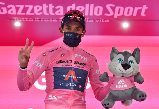 Egan Bernal naj bi imel visoke načrte tudi na dirki po Franciji. FOTO: Jennifer Lorenzini/Reuters