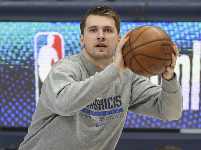 Prihod Luke Dončića je odvisen od tega, kako daleč se bo prebil z moštvom Dallas Mavericks v ligi NBA. FOTO: Kevin Jairaj/Usa Today Sports