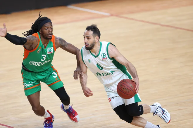 Zelo pomemben bo tudi dvoboj med organizatorjema igre Rokom Stipčevićem in Kendrickom Perryjem. FOTO: Cedevita Olimpija