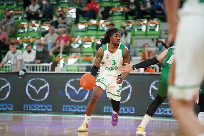 Kendrick Perry je bil prehiter za Krkine košarkarje. FOTO: Cedevita Olimpija