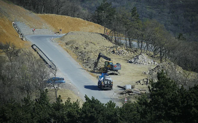 Gradnja drugega tira med Divačo in Koprom je eden od ključnih projektov za slovensko logistiko in za podjetje SŽ Tovorni promet. FOTO: Jože Suhadolnik/Delo