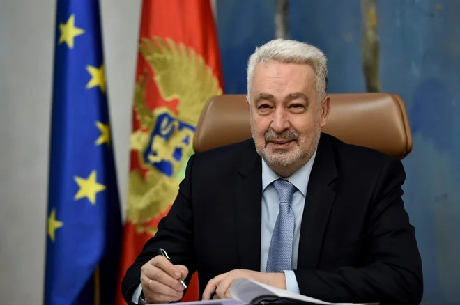 Vse bomo naredili, da bomo do konca mandata te vlade postali polnopravna članica, pravi predsednik vlade Črne gore Zdravko Krivokapić. FOTO: Vlada Črne gore