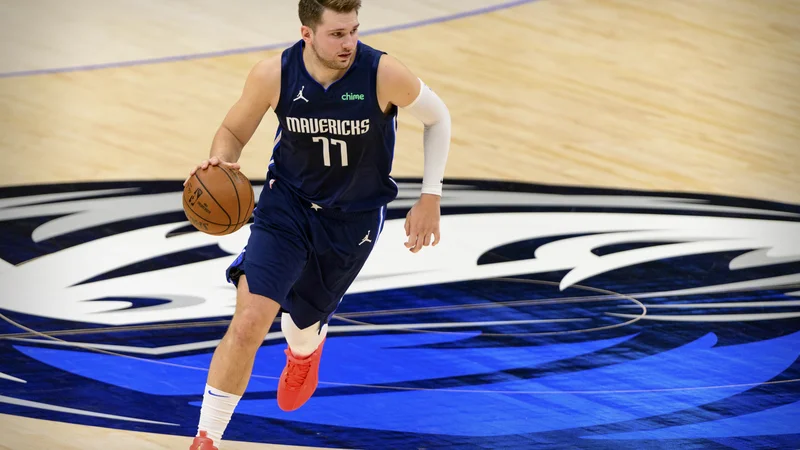 Fotografija: Luka Dončić je bil neustavljiv, toda to ni zadostovalo za domačo zmago. FOTO: Jerome Miron/USA Today Sports