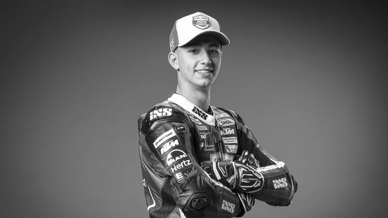 Fotografija: Jason Dupasquier bi 9. julija dopolnil 20. let. FOTO: MotoGP