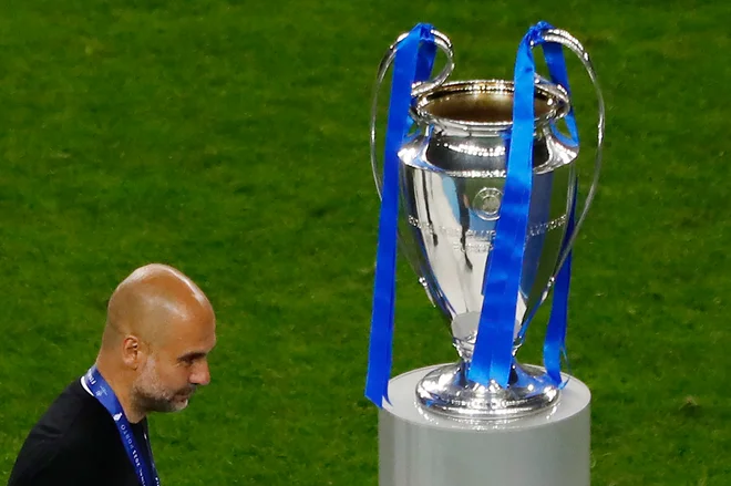 Pep Guardiola je zaman stavil na večjo posest žoge. FOTO: Susana Vera/AFP
