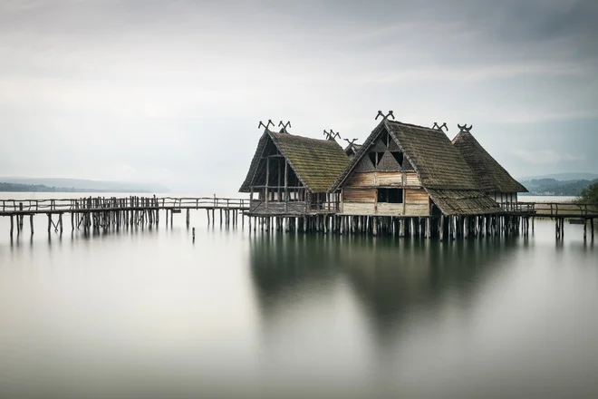 Unteruhldingen, kolišča v muzeju na prostem, Unescova svetovna dediščina. FOTO: Nemška turistična organizacija/Günther Bayerl