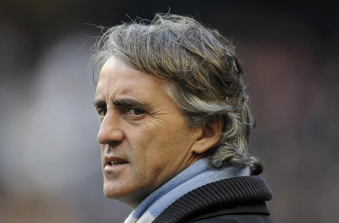 Italijanski selektor Roberto Mancini ima zdaj sladke skrbi glede seznama za euro. FOTO: Nigel Roddis/Reuters