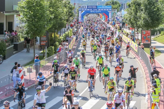 Start Maratona Franja BTC City 2019. FOTO: Prijavim.se