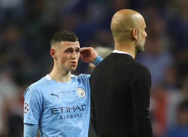 Foden bi lahko v dresu Manchester Cityja spisal zgodovino. FOTO: Carl Recine/Reuters