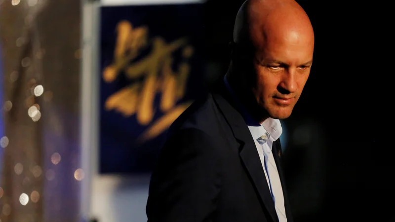 Fotografija: Jordi Cruyff je bil nekaj časa tudi selekor Ekvadorja. FOTO: Daniel Tapia/Reuters