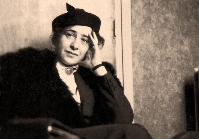 Hannah Arendt je imela, ko je bila študentka, strastno razmerje s svojim starejšim profesorjem, velikim Heideggerjem, ki je poz­neje postal zagovornik nacistov. FOTO: Wikipedia