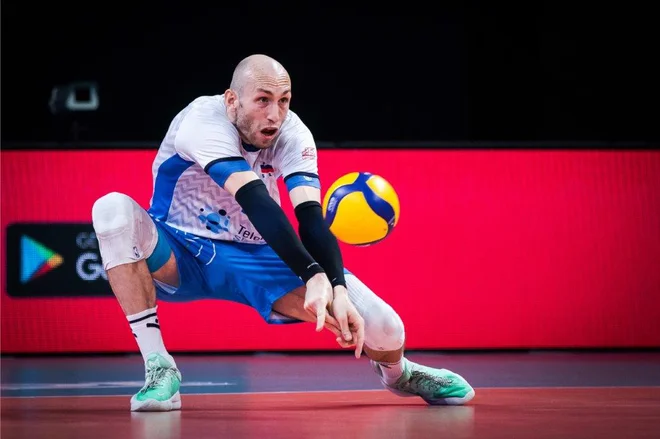 Žiga Štern se je v obračunu z Argentino izkazal z igro in učinkovitostjo v napadu. FOTO: FIVB