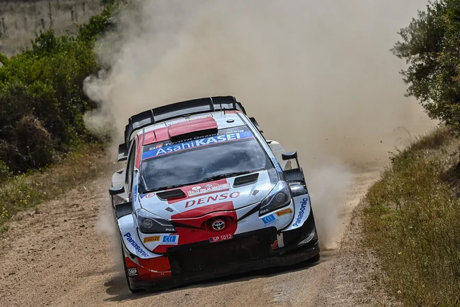 Sebastien Ogier je vpisal 52. zmago v karieri. FOTO: Andreas Solaro/AFP