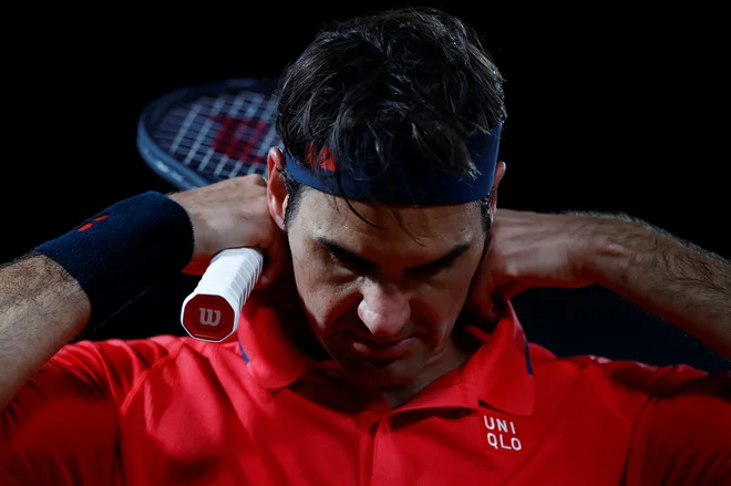 Roger Federer je poslušal telo in se odpovedal nastopu. FOTO: Christian Hartmann/Reuters