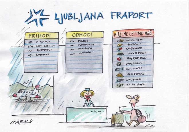 KARIKATURA: Marko Kočevar/Delo