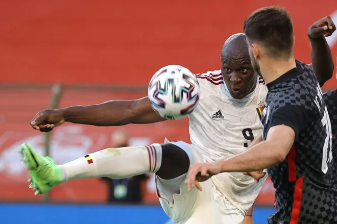 Romelu Lukaku je odlično formo iz italijanskega prvenstva prenesel tudi na reprezentančno raven. FOTO: Kenzo Tribouillard/AFP