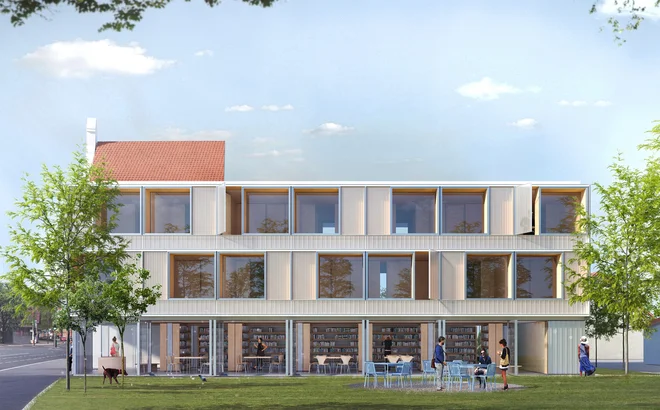 Študentsko priznanje za Roka Primažiča in magistrsko delo Strukture sobivanja: Magistrsko delo žirija nagrajuje s priznanjem, saj v njem prepoznava aktualnost tematike (univerza v mestu in pereče vprašanje študentskega bivanja), izvirnost v arhitekturni rešitvi in sodobnost v konceptu, ki izhaja iz premise, kako narediti več in bolje s tem, kar že imamo.<br />
FOTO: Arhiv avtorja