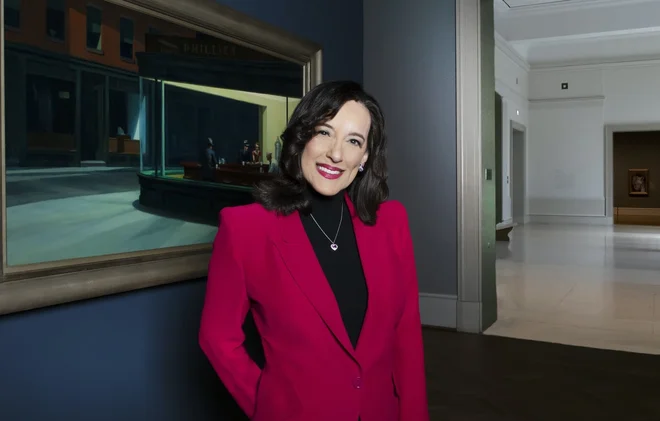 Dvojni preboj je uspel Denise Gardner; nova predsednica uprave Umetnostnega instituta v Chucagu je tudi prva temnopolta ženska, ki bo vodila kateregakoli od velikih ameriških nacionalnih muzejev. Foto The Art Institute of Chicago