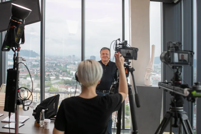 Letos v Ljubljani pripravljamo vizijo Ljubljana 2045 in pomemben sestavni del te vizije je poglavje o mobilnosti, je poudaril ljubljanski župan Zoran Janković. FOTO: Voranc Vogel/Delo