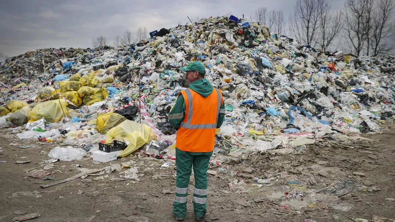 Fotografija: Ob spremembah predpisov so pričakovali nekaj težav z odpadno embalažo. FOTO: Jože Suhadolnik/Delo