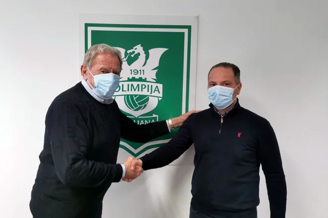 Milan Mandarić je Goranu Stankoviću ponudil, da še naprej ostane del ljubljanskega kluba. FOTO: NK Olimpija