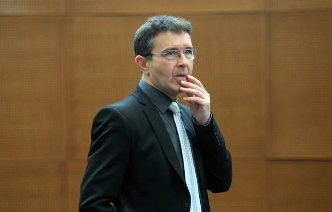 Nekdanji minister za javno upravo <strong>Boris Koprivnikar</strong>, ki naj bi ga podrejeni nameravali ujeti med vožnjo pod vplivom alkohola in tako diskreditirati. FOTO: Blaž Samec/Delo