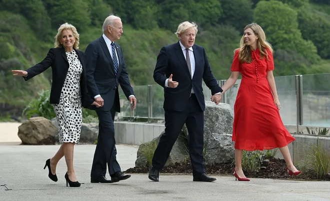 Vrh G7 letos gosti britanski premier Boris Johnson. FOTO: Brendan Smialowski/AFP