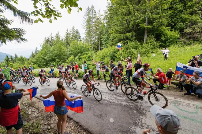 Navijači momaj čakamo kraljevsko etapo. FOTO: Matic Klansek Velej / Sportida Sportida