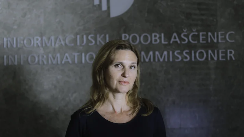 Fotografija: Informacijska pooblaščenka Mojca Prelesnik opozarja na rušenje demokratičnih standardov. FOTO: Jože Suhadolnik/Delo