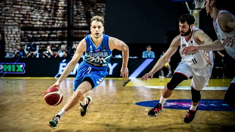 Fotografija: Jaka Blažič je optimist: Slovenija gre naprej! FOTO: FIBA