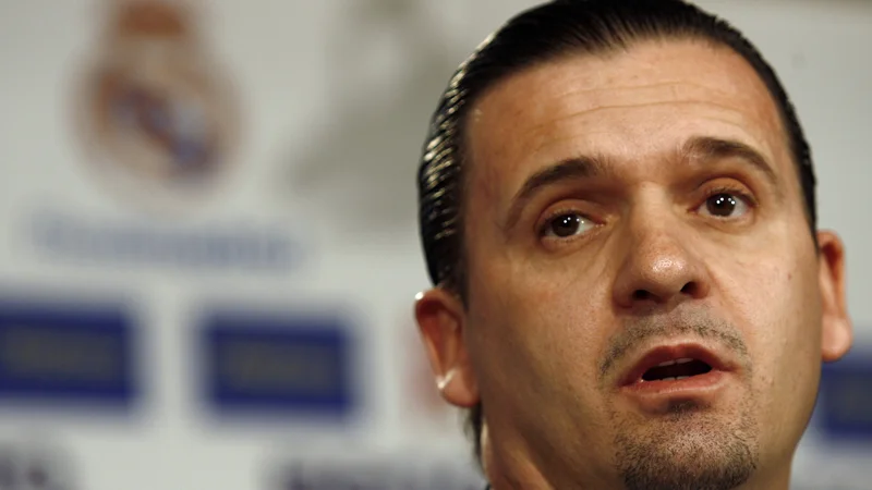 Fotografija: Predrag Mijatović je bil po slovesu od zelenic nekaj časa tudi športni direktor madridskega Reala. FOTO: Sergio Perez/Reuters