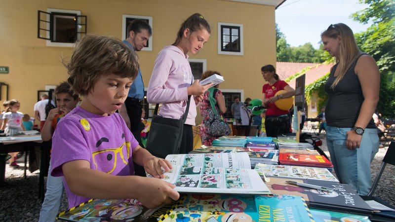 Fotografija: Na sejmu bo velika izbira kakovostne otroške literature po ugodnih cenah. FOTO: Domen Pal